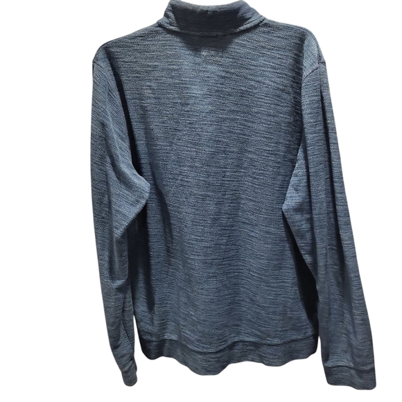 Marine Layer Men’s Clayton Textured Henley Pullover Sweater Sweatshirt Blue XL - Picture 2 of 3